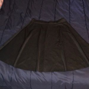 A skirt that is not iron but can be